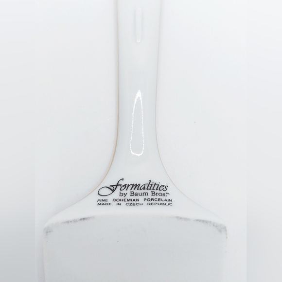 Vintage Formalities By Baum Bros Fine Bohemian Porcelain 10.5” Serving Plate Set - Picture 9 of 10